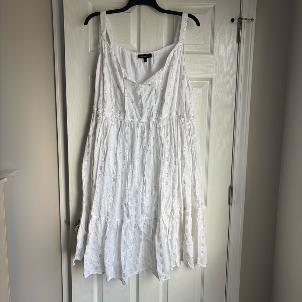 Lane Bryant White Mini Dress